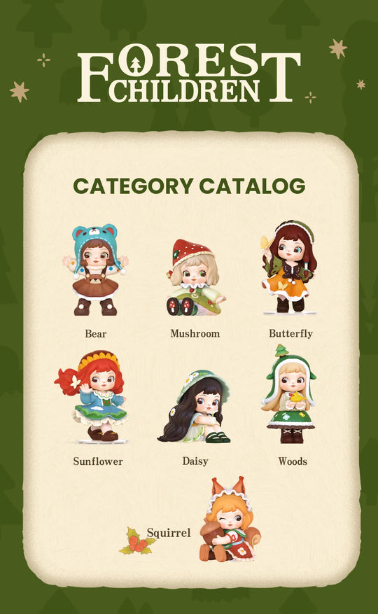 Charline's Forest Children Blind Box Blind Box Rolife