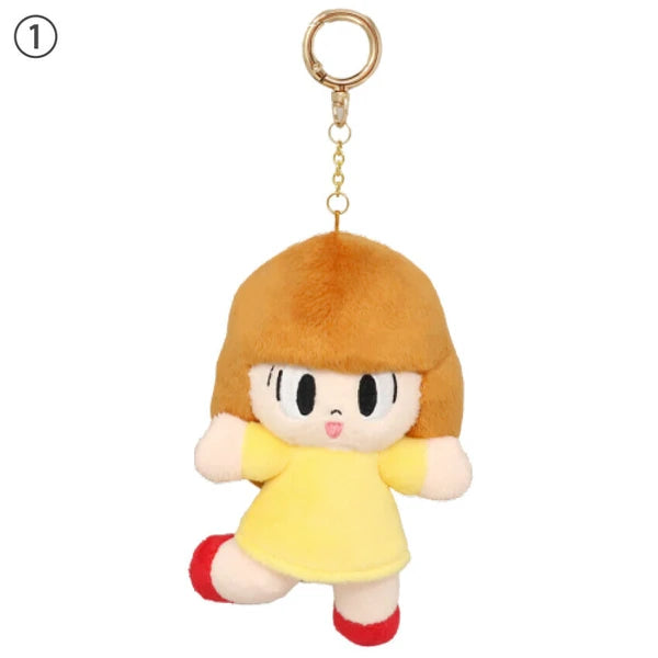 Mamuang Keychain Keychains NAITO Yellow x Brown