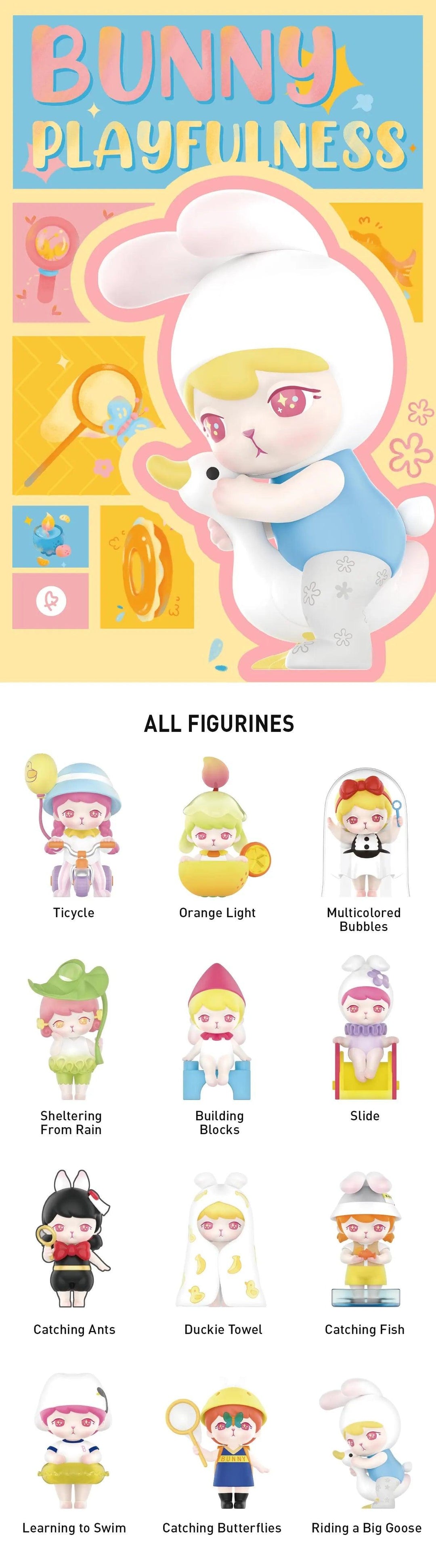 BUNNY Playfulness Series blind boxes POP MART