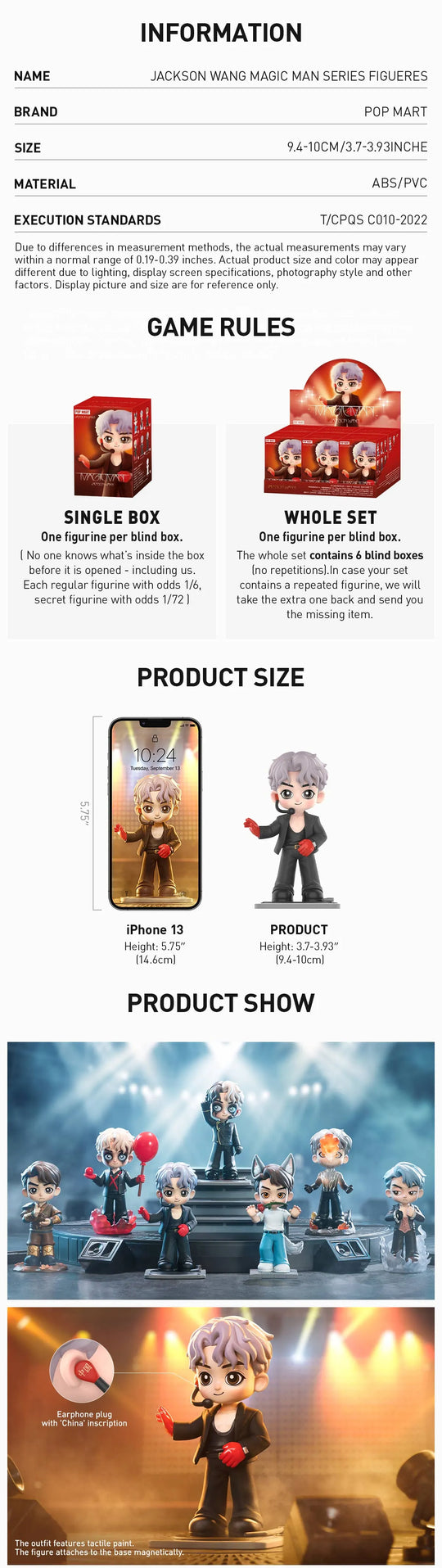 JACKSON WANG MAGIC MAN SERIES FIGURES Blind Box POP MART