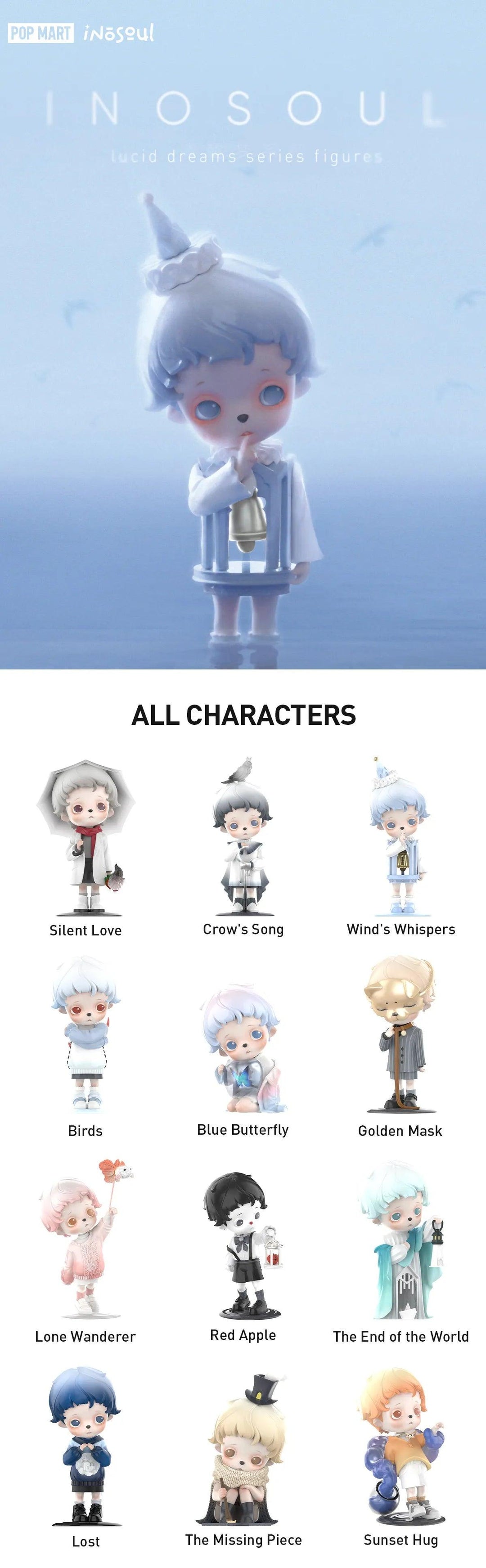 inosoul's Lucid Dreams Series Blind Box blind boxes POP MART