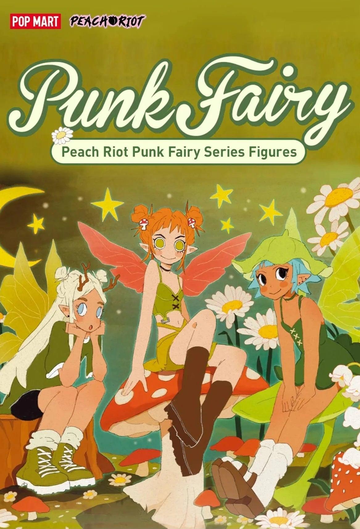 Peach Riot Punk Fairy Series Blind Box blind boxes POP MART x Libby