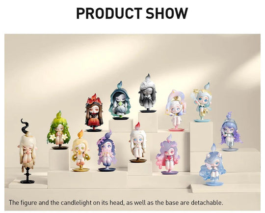 CHAKA LIGHT SPRITE SERIES blind boxes POP MART