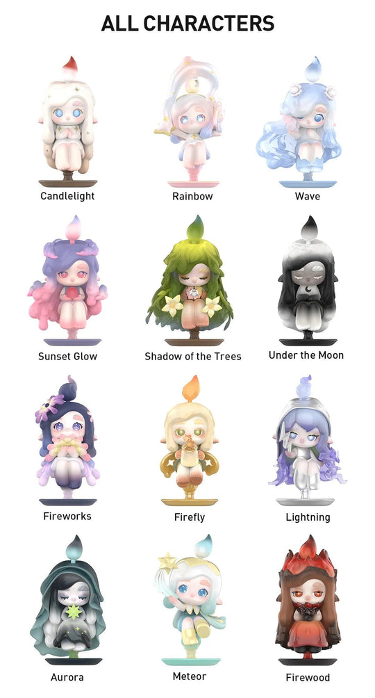 CHAKA LIGHT SPRITE SERIES blind boxes POP MART