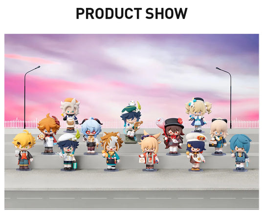 Genshin Impact Dress-Up Dreams Themed Chibi Series Figures Designer Art Toy POP MART