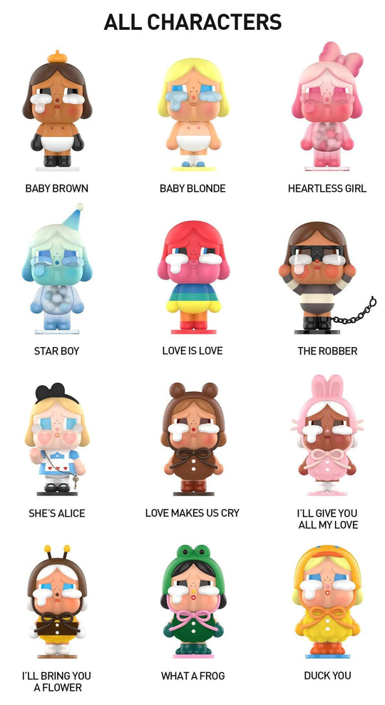 CRYBABY Crying Again Series Figures blind boxes POP MART