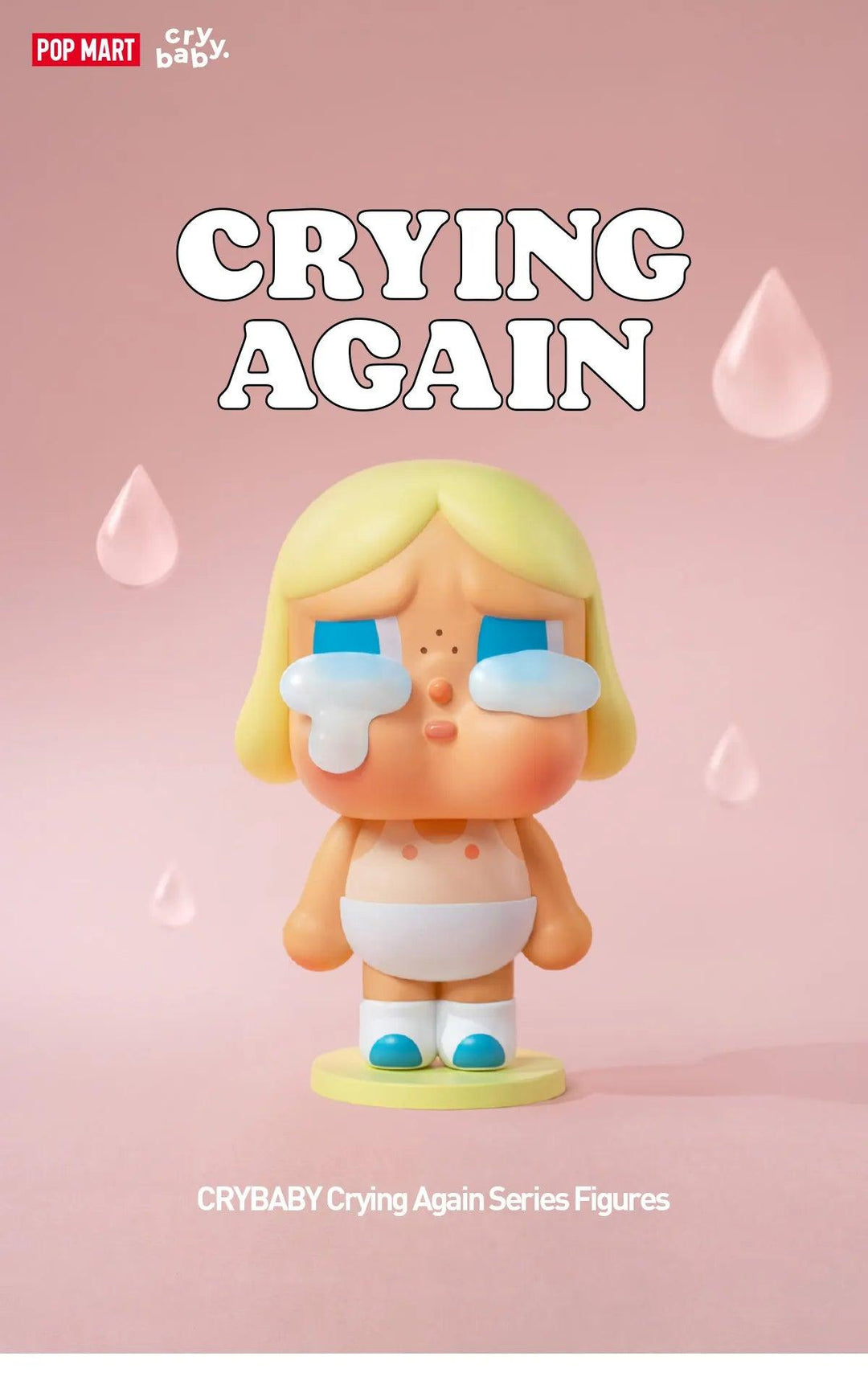 CRYBABY Crying Again Series Figures blind boxes POP MART