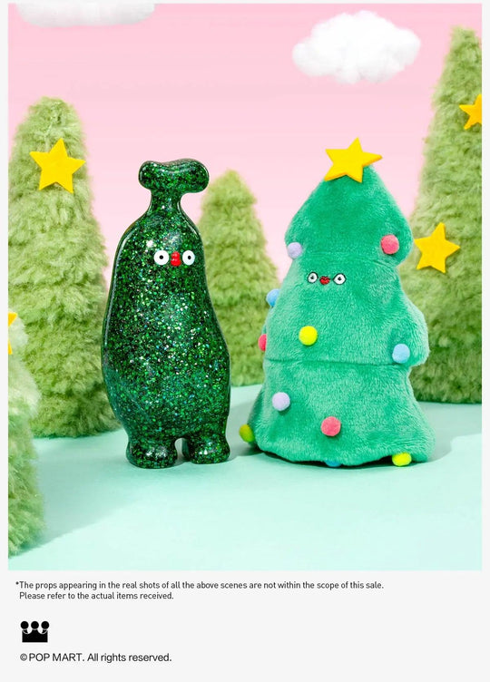 FLABJACKS Glistening Christmas Tree Figure Art toy POP MART x Flabjacks