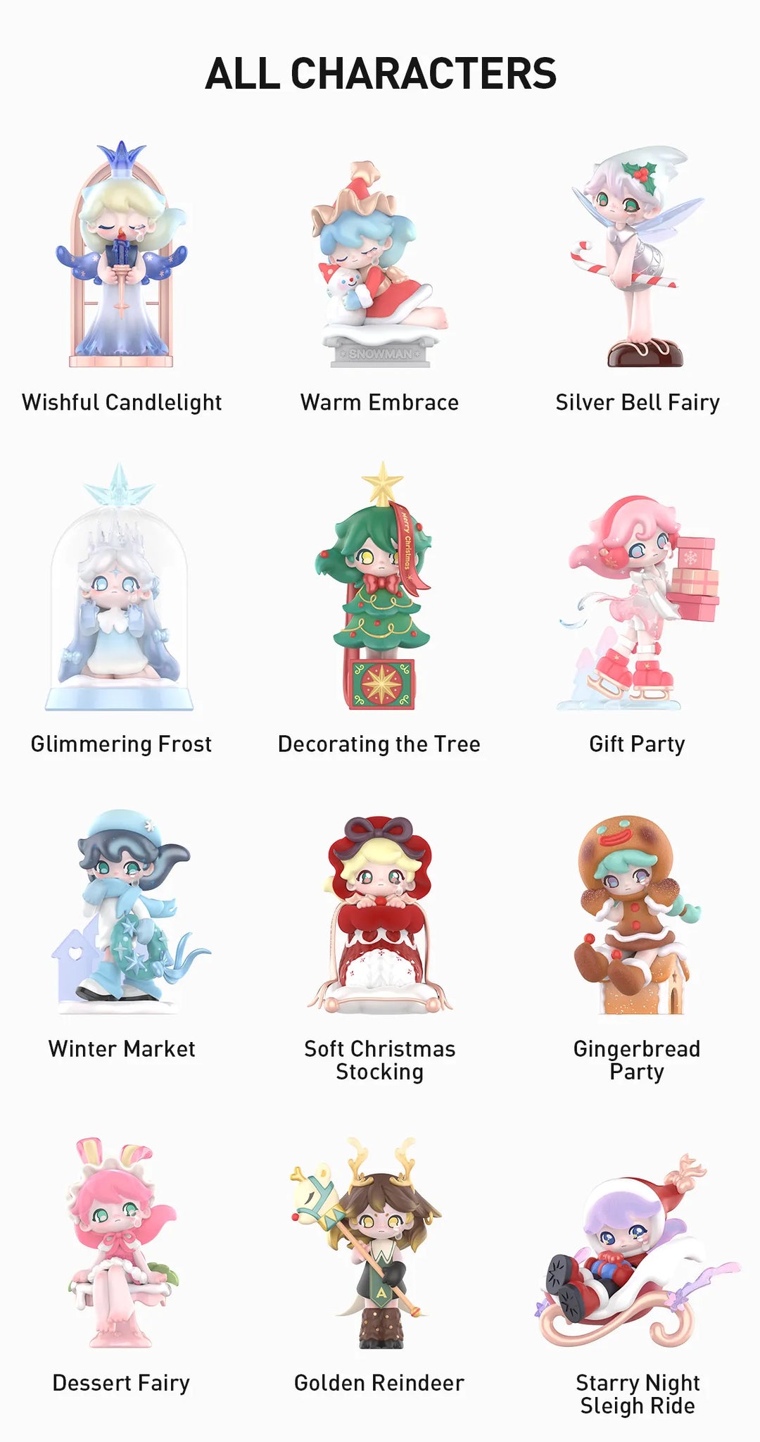 AZURA Warm Christmas Series Figures Blind Box POP MART