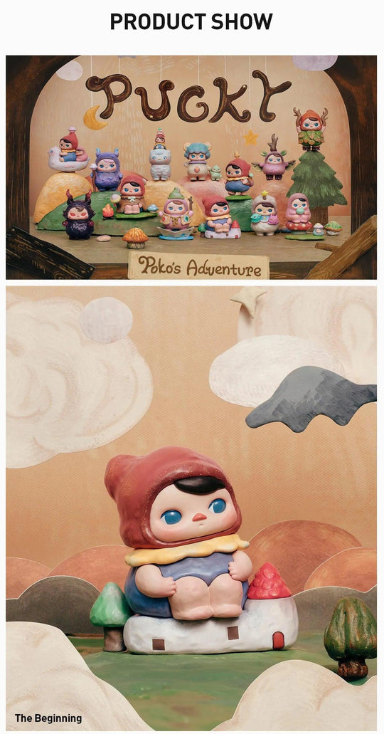 PUCKY Poko's Adventure Blind Box Series Blind Box POP MART x PUCKY