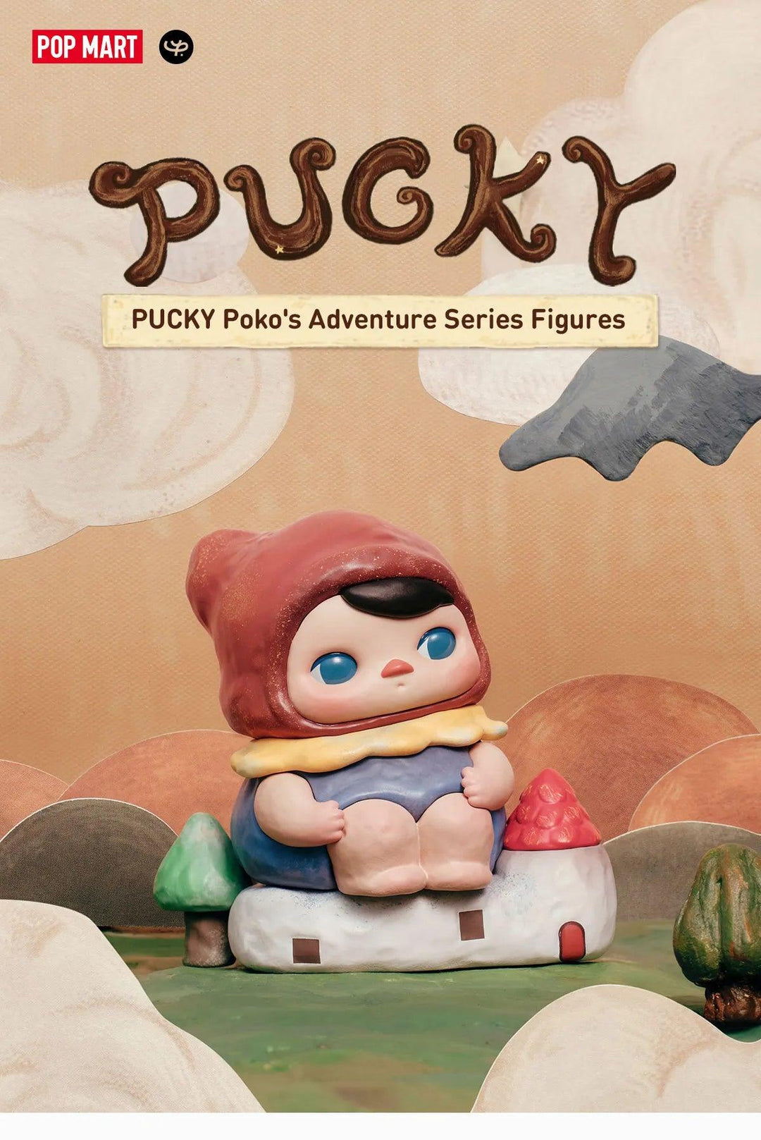 PUCKY Poko's Adventure Blind Box Series Blind Box POP MART x PUCKY