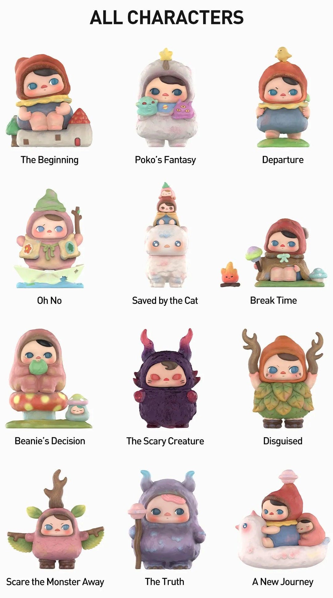 PUCKY Poko's Adventure Blind Box Series Blind Box POP MART x PUCKY