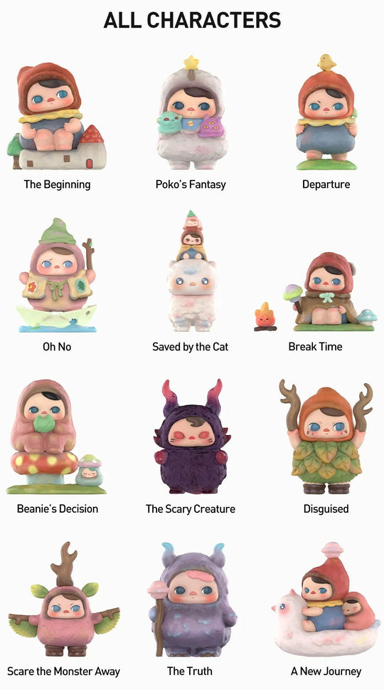 PUCKY Poko's Adventure Blind Box Series Blind Box POP MART x PUCKY