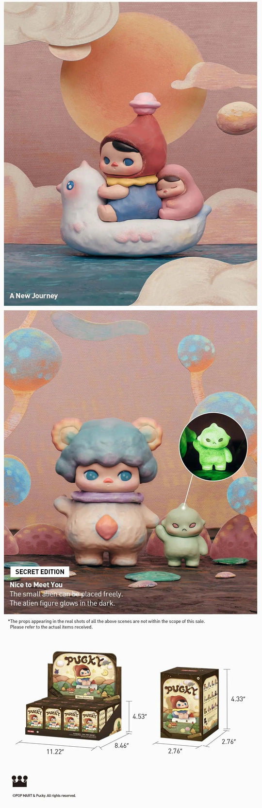 PUCKY Poko's Adventure Blind Box Series Blind Box POP MART x PUCKY