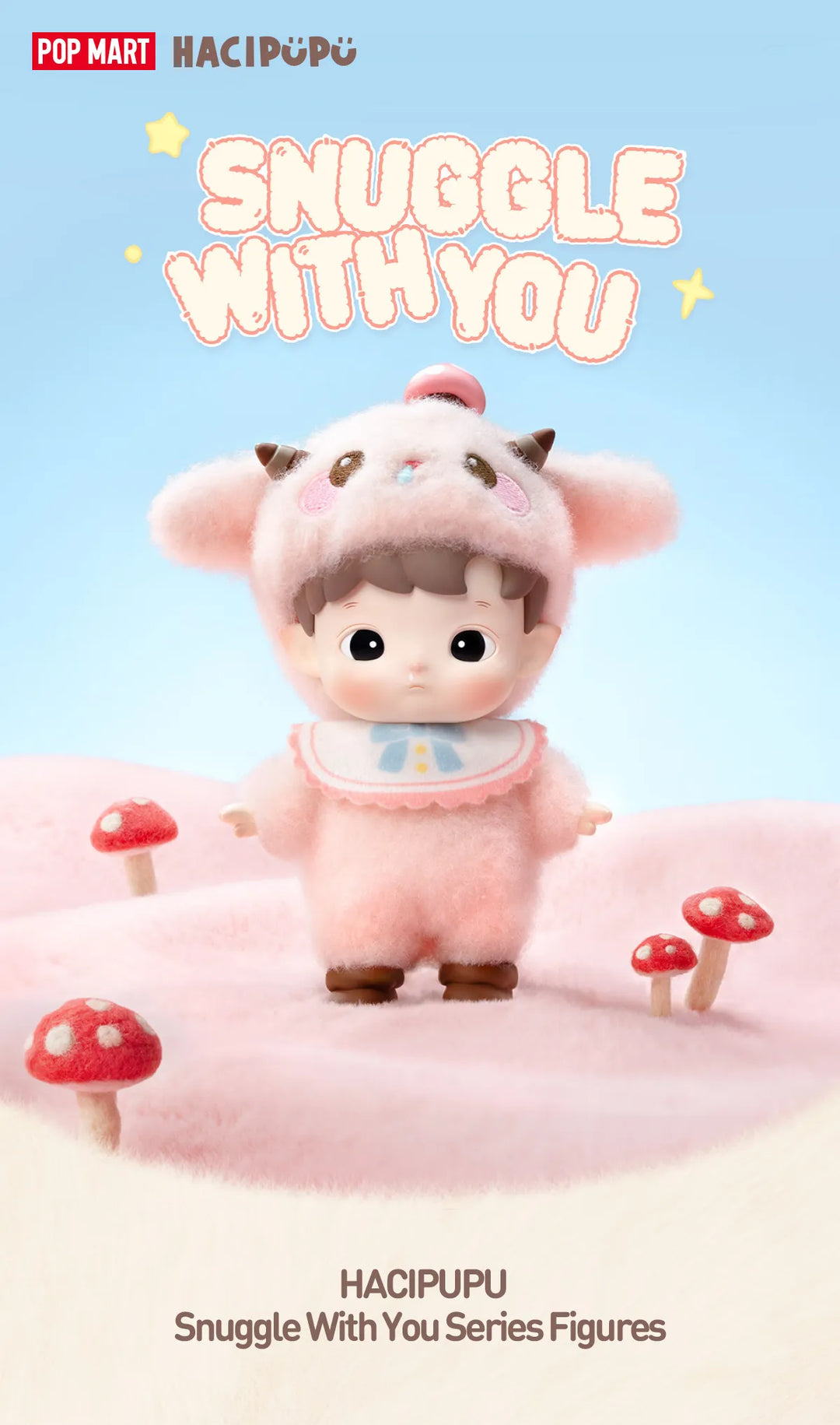 HACIPUPU Snuggle With You Series Blind Box POP MART x Hacipupu