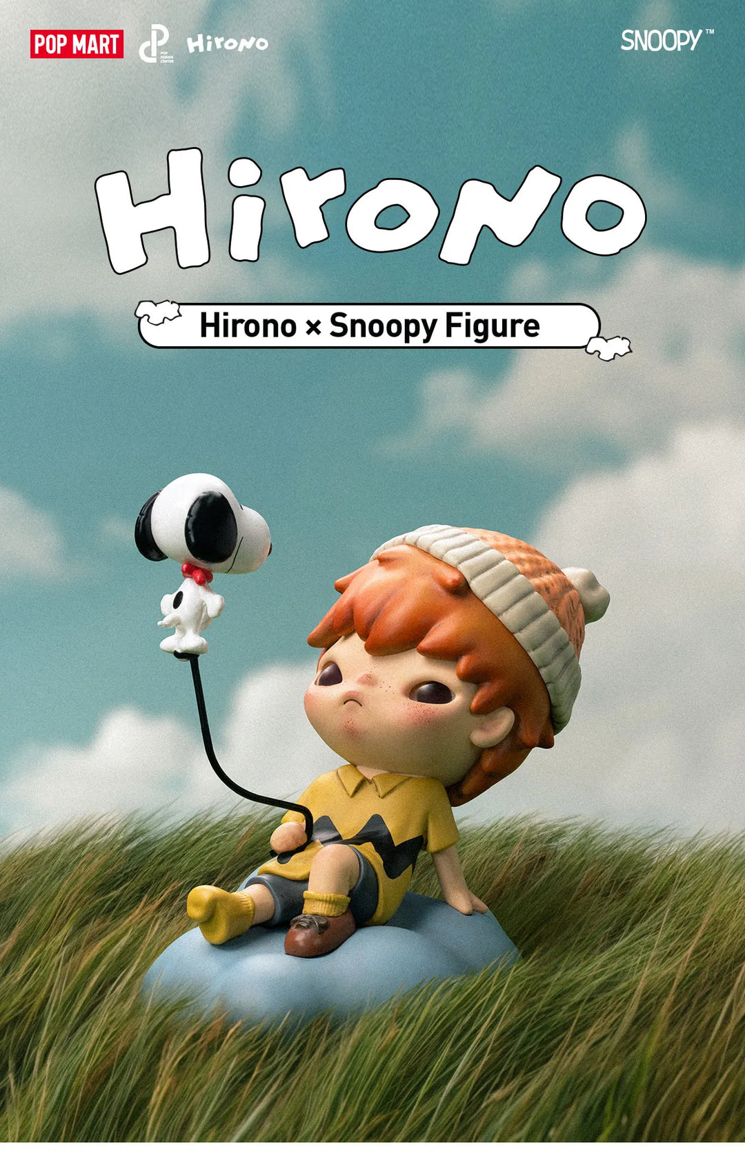 Hirono × Snoopy Figure Designer Art Toy POP MART