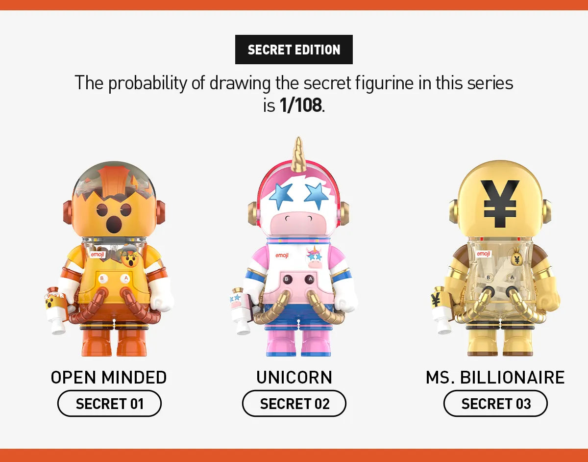 SPACE MOLLY フィギュア 絵文字EMOJI シークレット