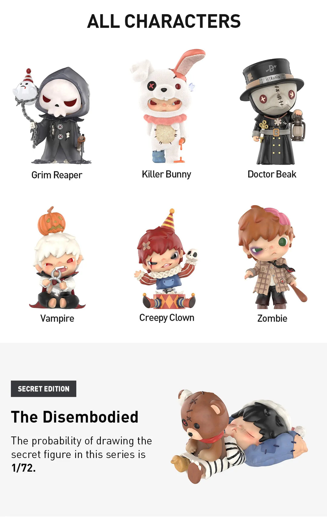 Hirono Monsters Carnival Series Blind Box POP MART