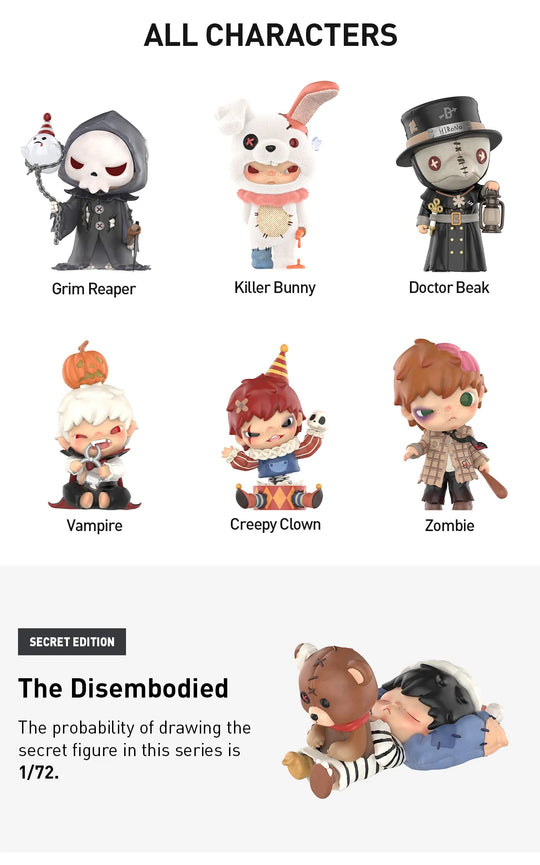 Hirono Monsters Carnival Series Blind Box POP MART