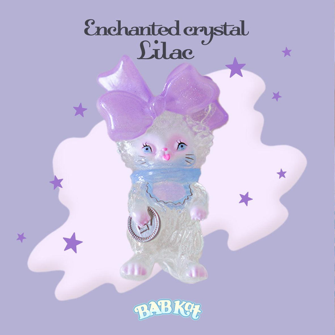 Enchanted Lilac Crystal Kira Imai collaboration BAB Kat by Ms LUTRA Sofubi Ms Lutra