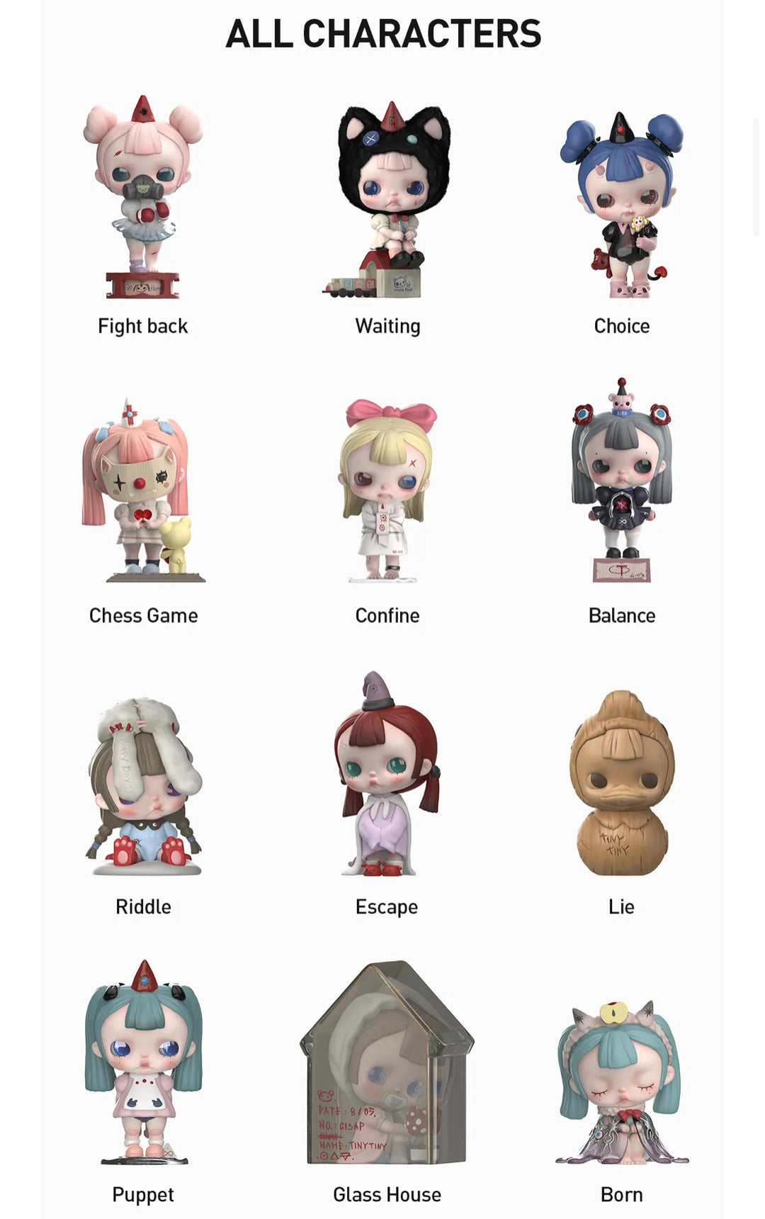 TINYTINY PROLOGUE SERIES Blind Box POP MART x TINYTINY