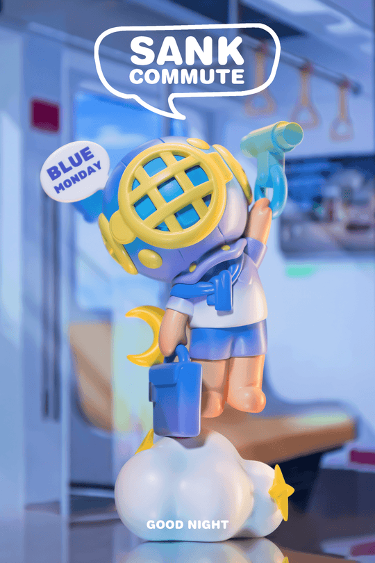 Sank - Commute - Good Night Designer Art Toy SANK TOYS