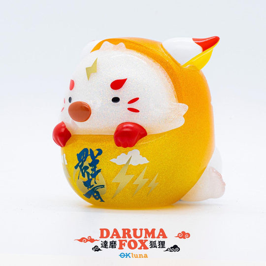 Daruma Fox - Monitor OG by OKluna Designer Art Toy OKluna