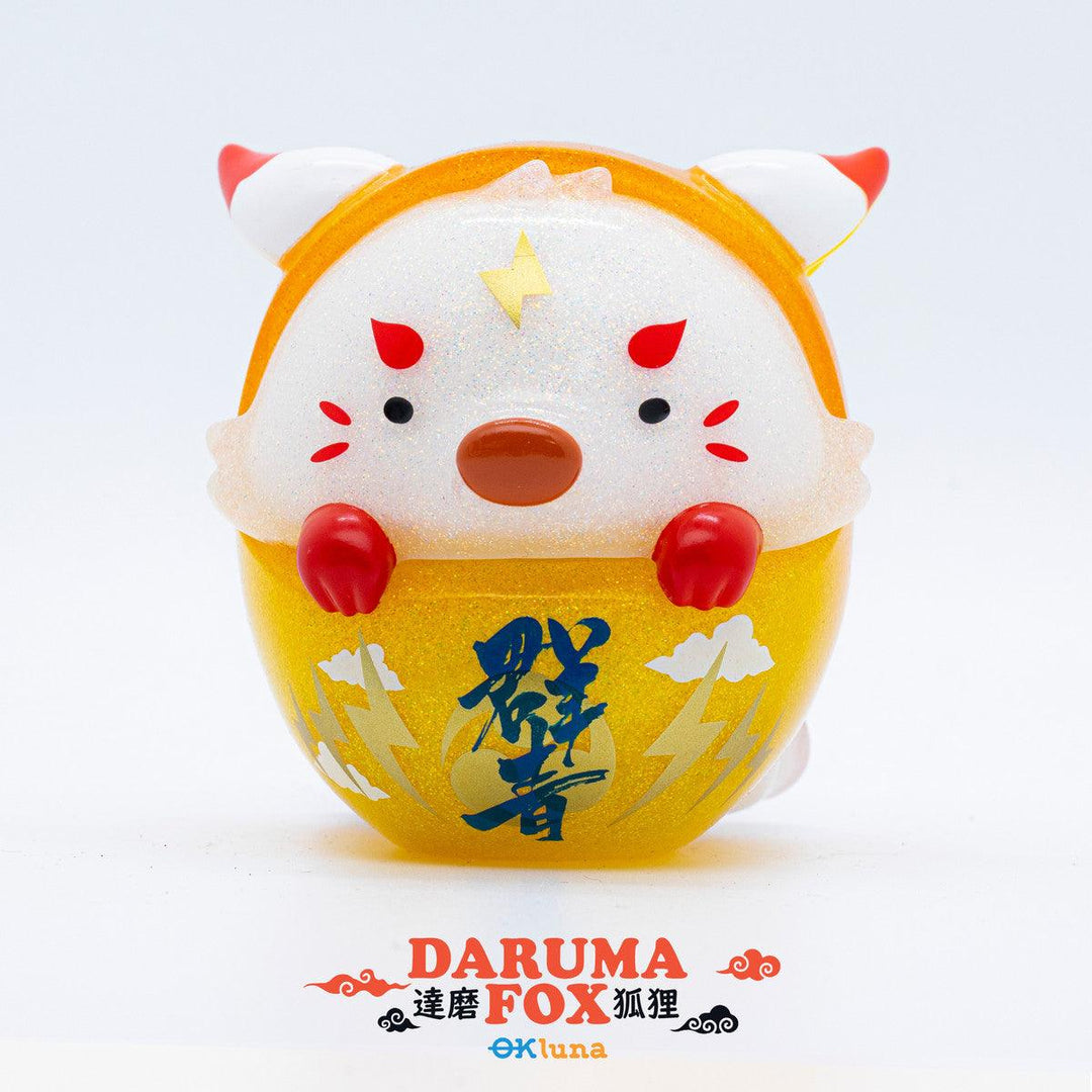 Daruma Fox - Monitor OG by OKluna Designer Art Toy OKluna