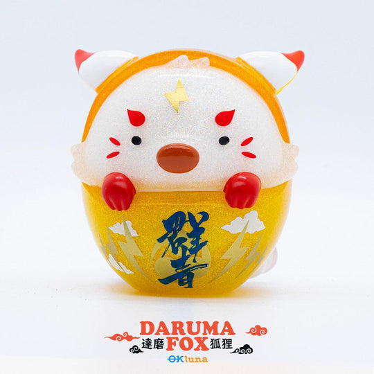 Daruma Fox - Monitor OG by OKluna Designer Art Toy OKluna
