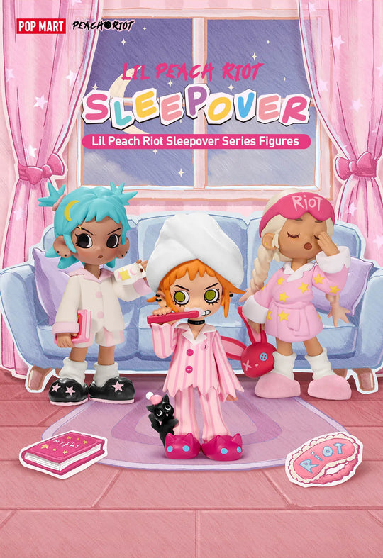 Lil’ Peach Riot Sleep Over Series Blind Box POP MART