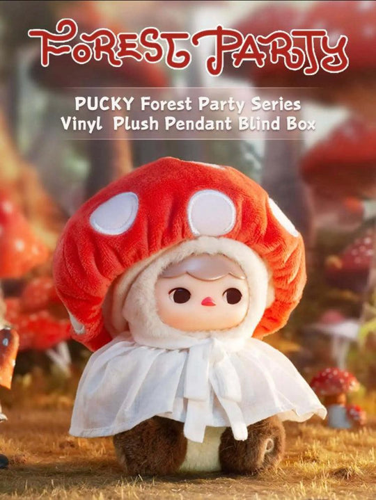 PUCKY Forest Party Plush Series blind boxes PUCKY x POP MART
