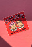 Angel Outlaws Big Vinyl Sticker