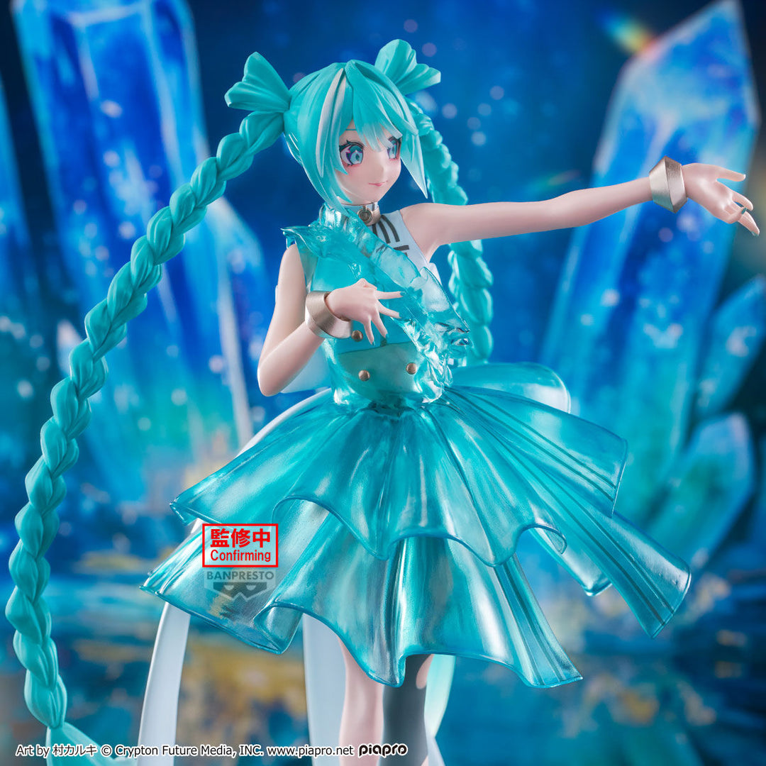 Hatsune Miku EVOLVE Clearluxe - Emerald Gem - Preorder Art toy Banpresto