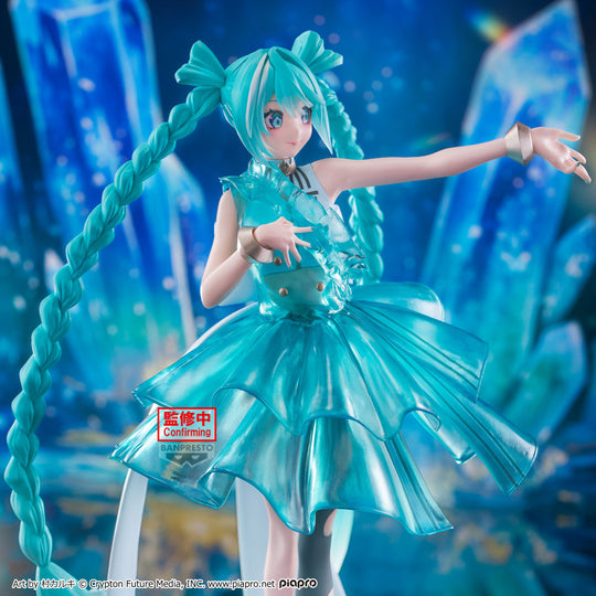 Hatsune Miku EVOLVE Clearluxe - Emerald Gem - Preorder Art toy Banpresto