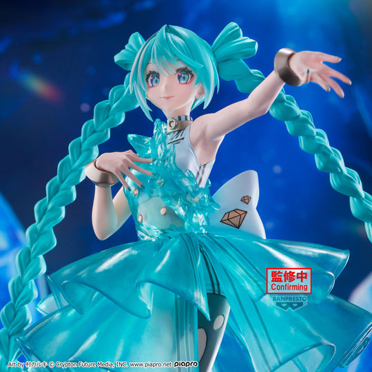 Hatsune Miku EVOLVE Clearluxe - Emerald Gem - Preorder Art toy Banpresto