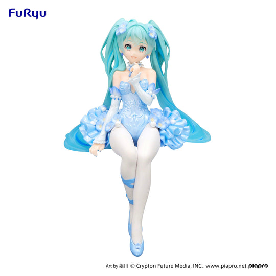 Hatsune Miku Noodle Stopper Prize Figure (Flower Fairy Nemophila Pail Blue Color Ver.) - Preorder Art toy FuRyu