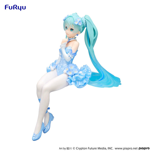 Hatsune Miku Noodle Stopper Prize Figure (Flower Fairy Nemophila Pail Blue Color Ver.) - Preorder Art toy FuRyu