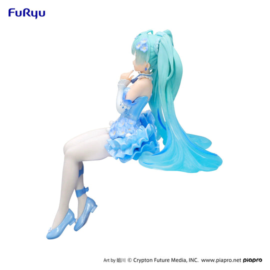 Hatsune Miku Noodle Stopper Prize Figure (Flower Fairy Nemophila Pail Blue Color Ver.) - Preorder Art toy FuRyu
