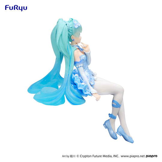 Hatsune Miku Noodle Stopper Prize Figure (Flower Fairy Nemophila Pail Blue Color Ver.) - Preorder Art toy FuRyu