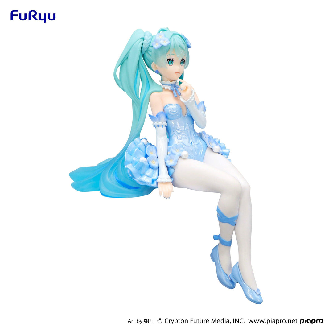 Hatsune Miku Noodle Stopper Prize Figure (Flower Fairy Nemophila Pail Blue Color Ver.) - Preorder Art toy FuRyu