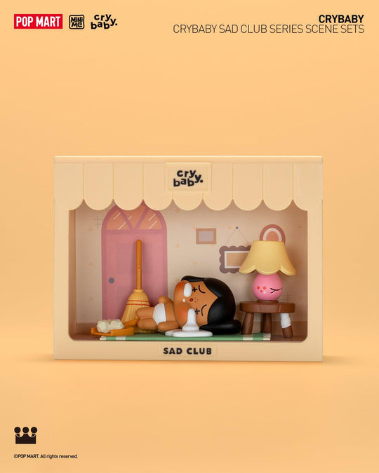 CRYBABY Sad Club Scenes Sets Series blind boxes POP MART