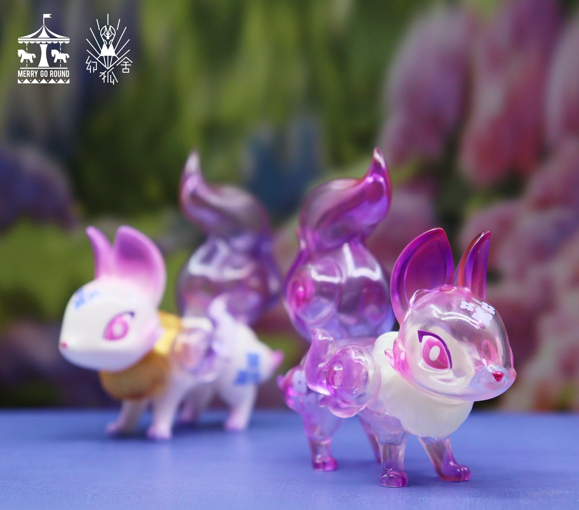 Hydrangea Phantom Fox Sofubi MERRY GO ROUND X 幻狐舍 genkosha