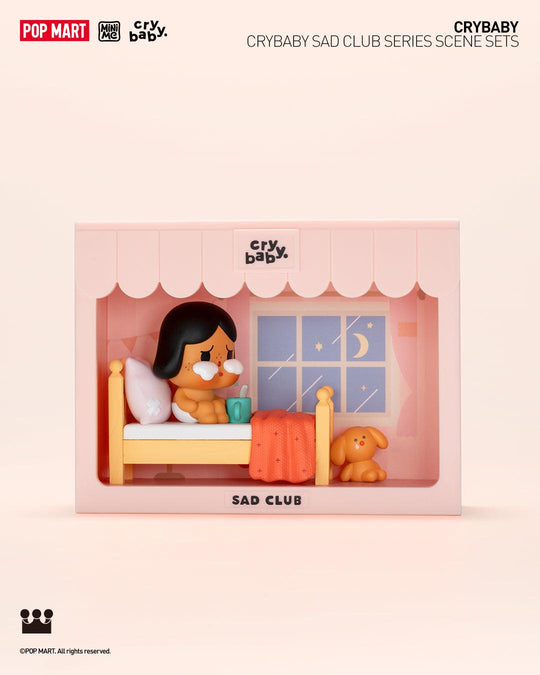CRYBABY Sad Club Scenes Sets Series blind boxes POP MART