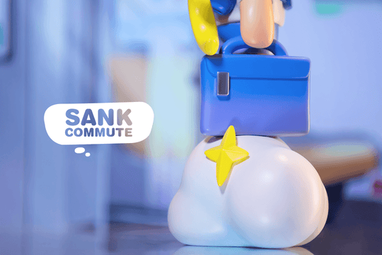 Sank - Commute - Good Night Designer Art Toy SANK TOYS