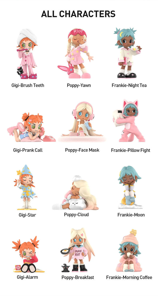 Lil’ Peach Riot Sleep Over Series Blind Box POP MART