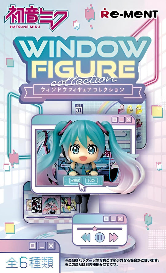 Hatsune Miku Window Figure Collection - Preorder Blind Box Re-Ment