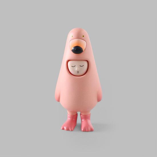 CBB Theater Flamingo by Circus Boy Band x Xinghui Creations Designer Art Toy Raccoon Factory x Xinghui Creations