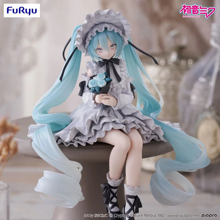 Hatsune Miku Vintage Doll Style Noodle Stopper Figure - Preorder Art toy FuRyu