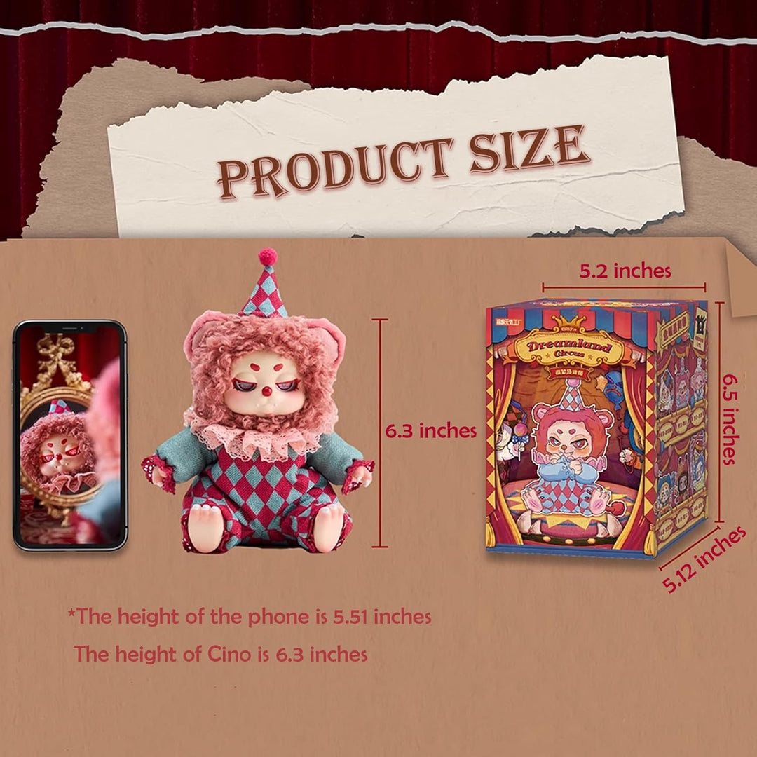 Cino Dreamland Circus Series Plush Blind Box Blind Box SIKOOPARK