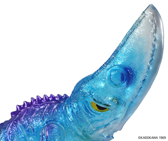 CCP Middle Size Series Gamera Vol. 2 "Gamera vs. Guiron" Guiron (1969) Clear Blue Ver. - Preorder Sofubi CCP